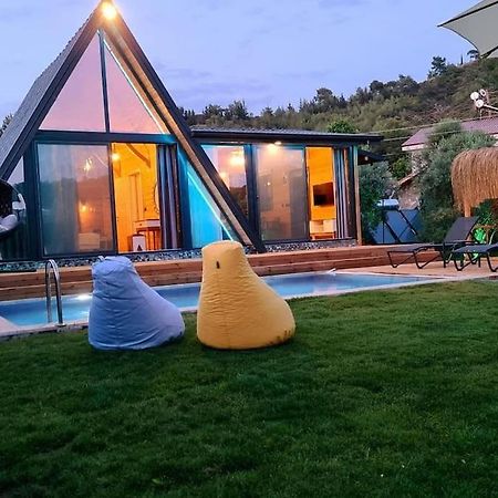 Villa Zeytin Havuzlu Jakuzili Fethiye Luaran gambar
